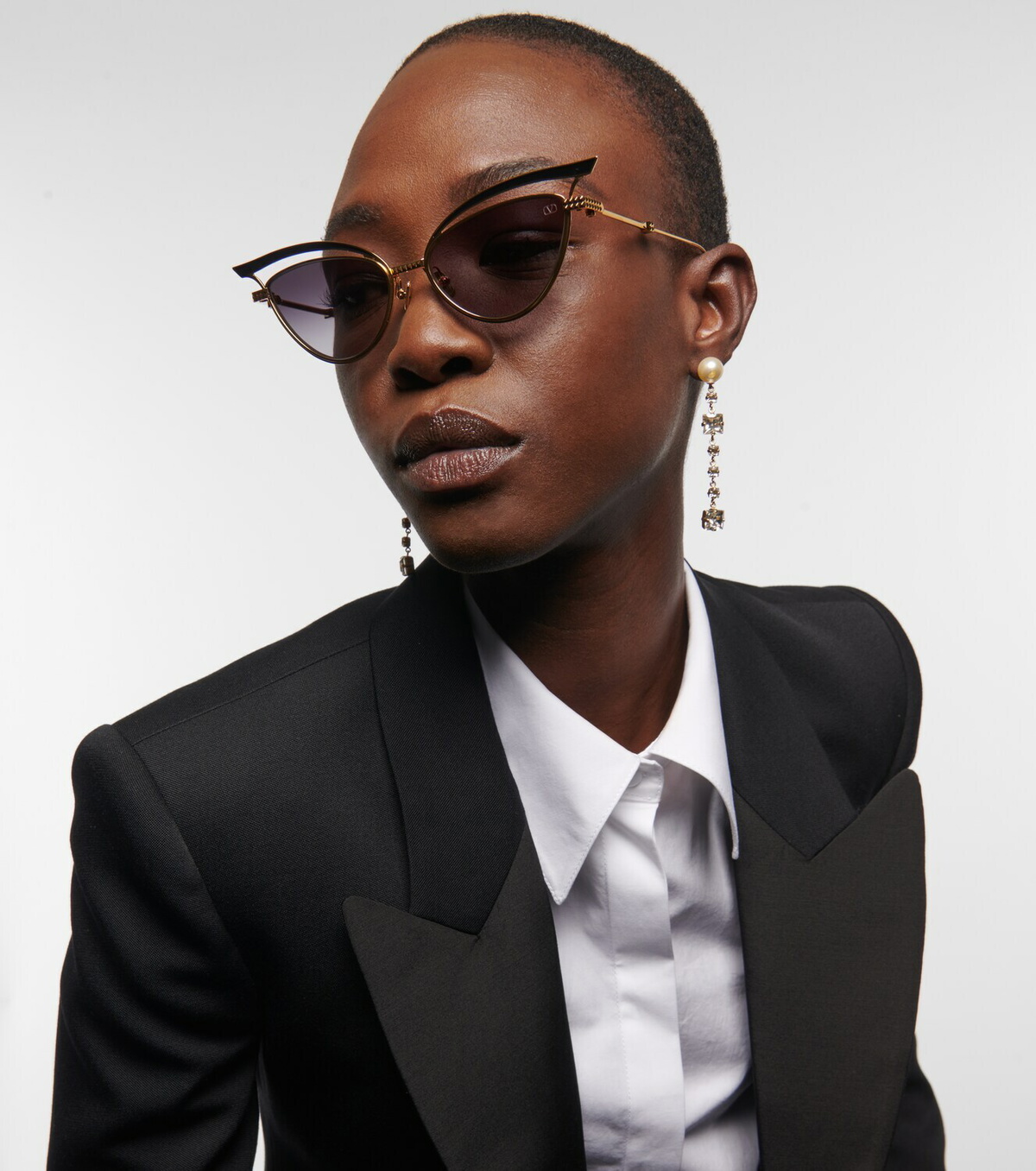 Valentino V-Glassliner cat-eye sunglasses