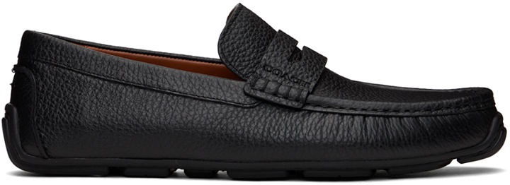 Photo: Coach 1941 Black Luca Driver Loafers