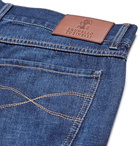 Brunello Cucinelli - Slim-Fit Denim Jeans - Mid denim