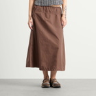 Damson Madder Women's Caspia Volume Midi Skirt in Choc