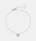 Kamyen 18kt white gold necklace with diamonds