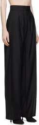 BEVZA Black Square Trousers
