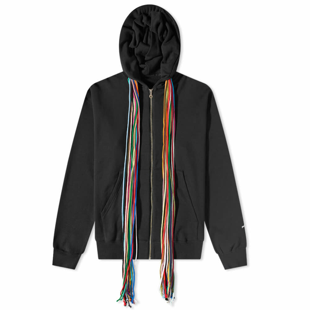 Phenomenon Men's x Mastermind WORLD Multi Cord Zip-Up Hoodie in Black ...