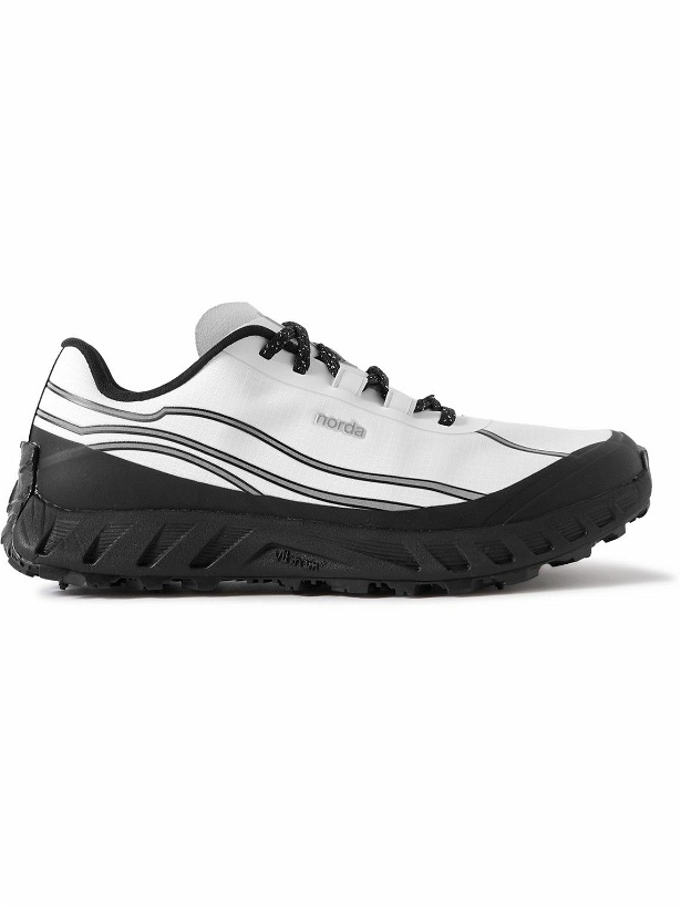 Photo: norda - 002 Rubber-Trimmed Dyneema® Trail Running Sneakers - White