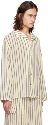 LE17SEPTEMBRE Off-White Striped Shirt