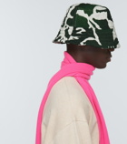 Dries Van Noten - Camouflage quilted bucket hat