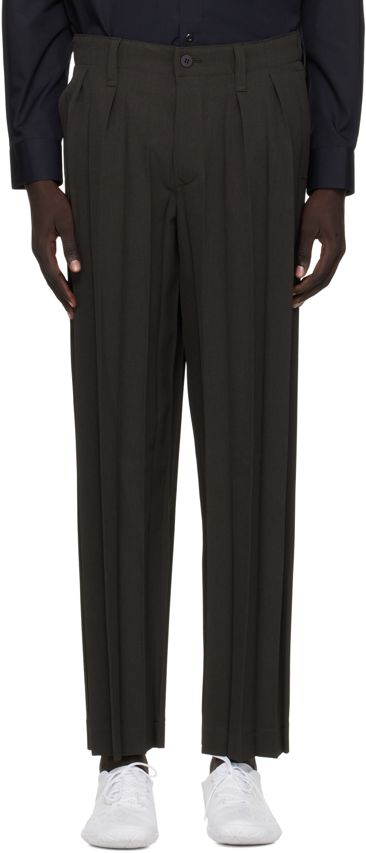 issey miyake homme plisse プリーツパンツ HP36JF124-61-LEA5132650_grande