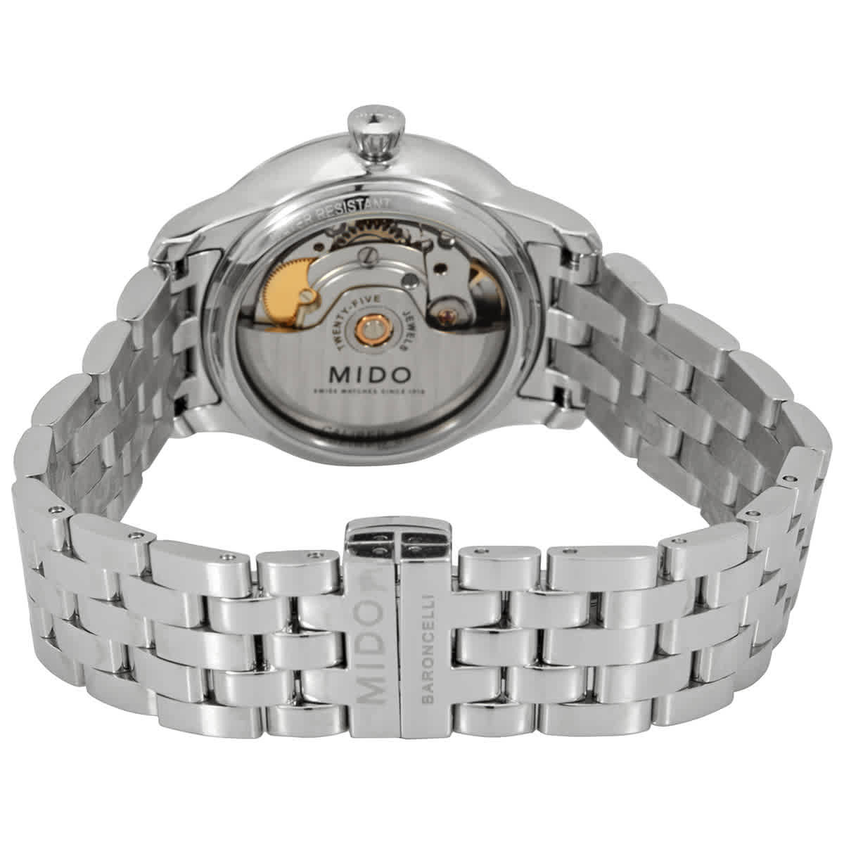 Mido Baroncelli Automatic Diamond Ladies Watch M0392071110600