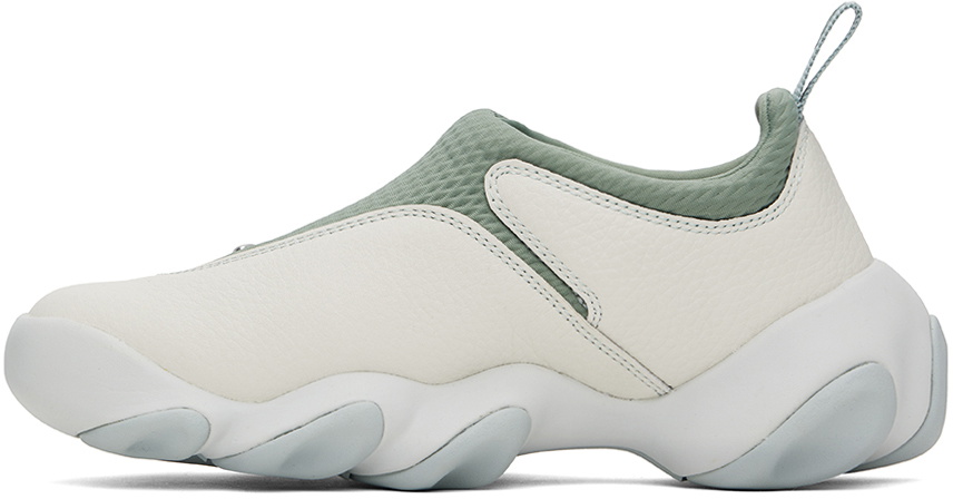 OAKLEY オフホワイト＆グリーン Flesh ス ニーカー26cm Oakley Factory Team Off-White & Green Flesh Sneakers Oakley Factory