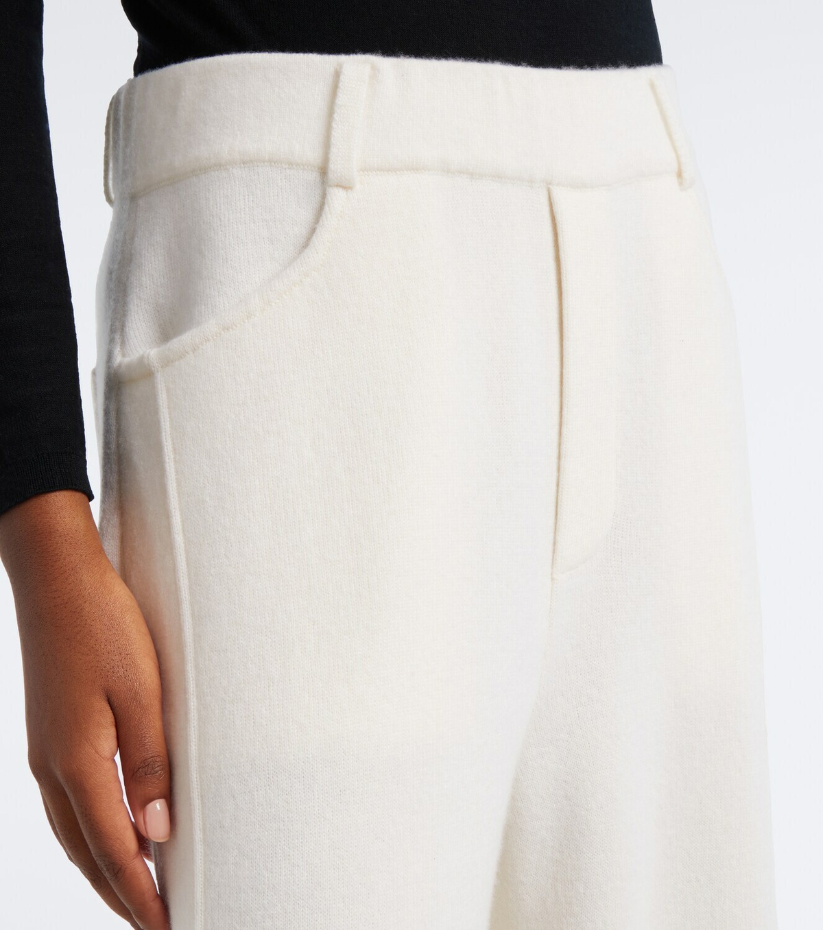 Lisa Yang Veda cashmere wide-leg pants