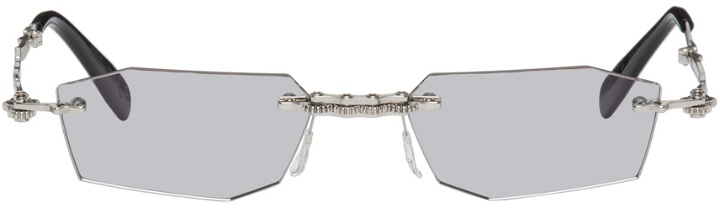 Photo: Kuboraum Silver H40 Sunglasses