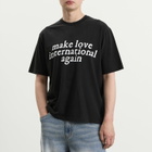 ACMH by Magic Castles Men's x Love International MLIA T-Shirt in Black/White