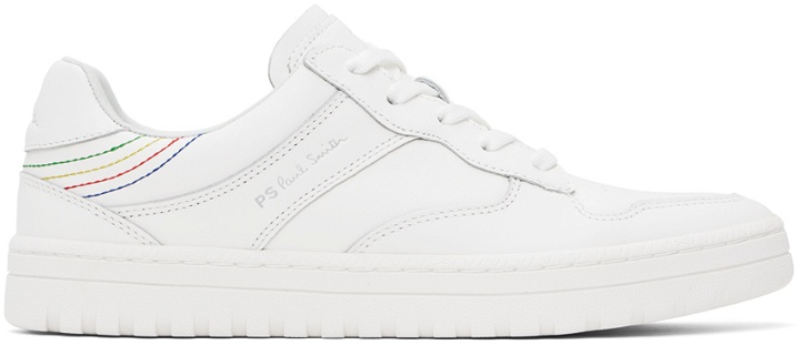 Photo: PS by Paul Smith White Leather Liston Sneakers