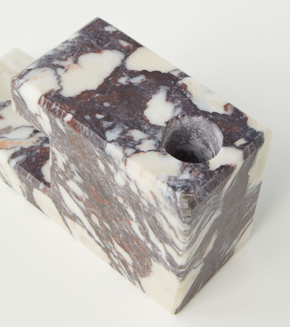 101 Copenhagen Brick marble candle holder