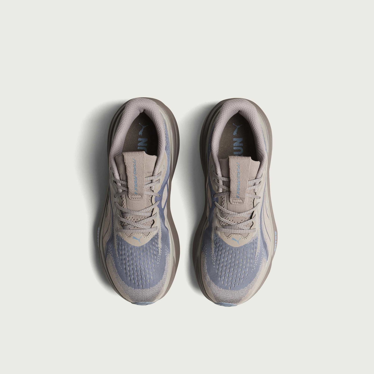 Puma Men's Magmax Nitro 2 Sneaker in Mouse Gray/Evening Blue