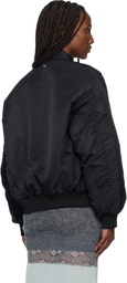 Coperni Black Technical Bomber Jacket