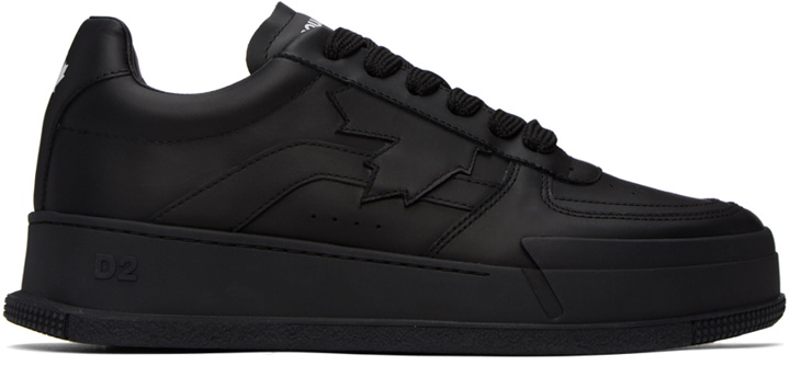 Photo: Dsquared2 Black Canadian Sneakers