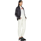 adidas Originals by Alexander Wang Black and White Zip-Up Track Jacket