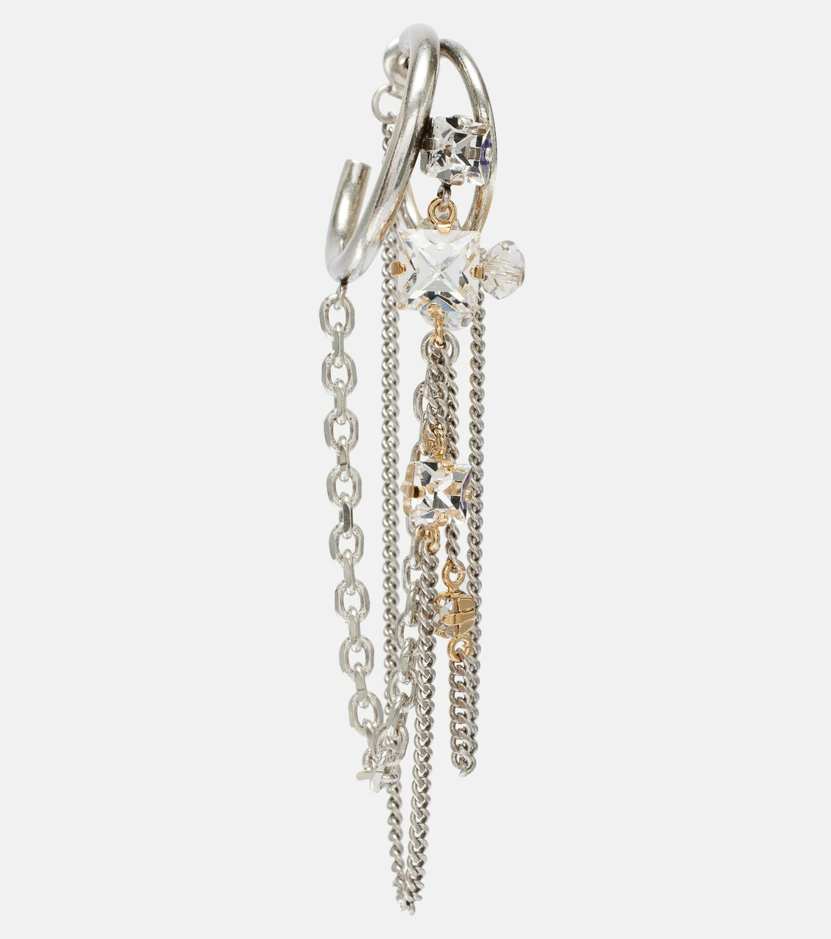 Isabel Marant Embellished single hoop earring
