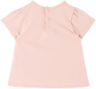 Chloé Baby Pink Bonded T-Shirt