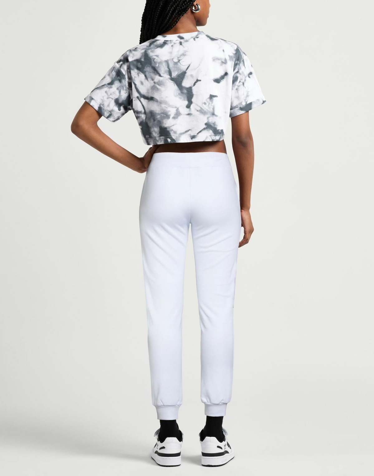 Philipp Plein Womens Pants in White