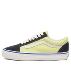 Vans LX Old Skool sneaker in Nineties Navy/Lime