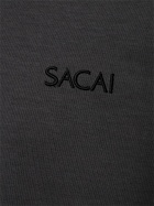 SACAI - Cotton Jersey Logo T-shirt