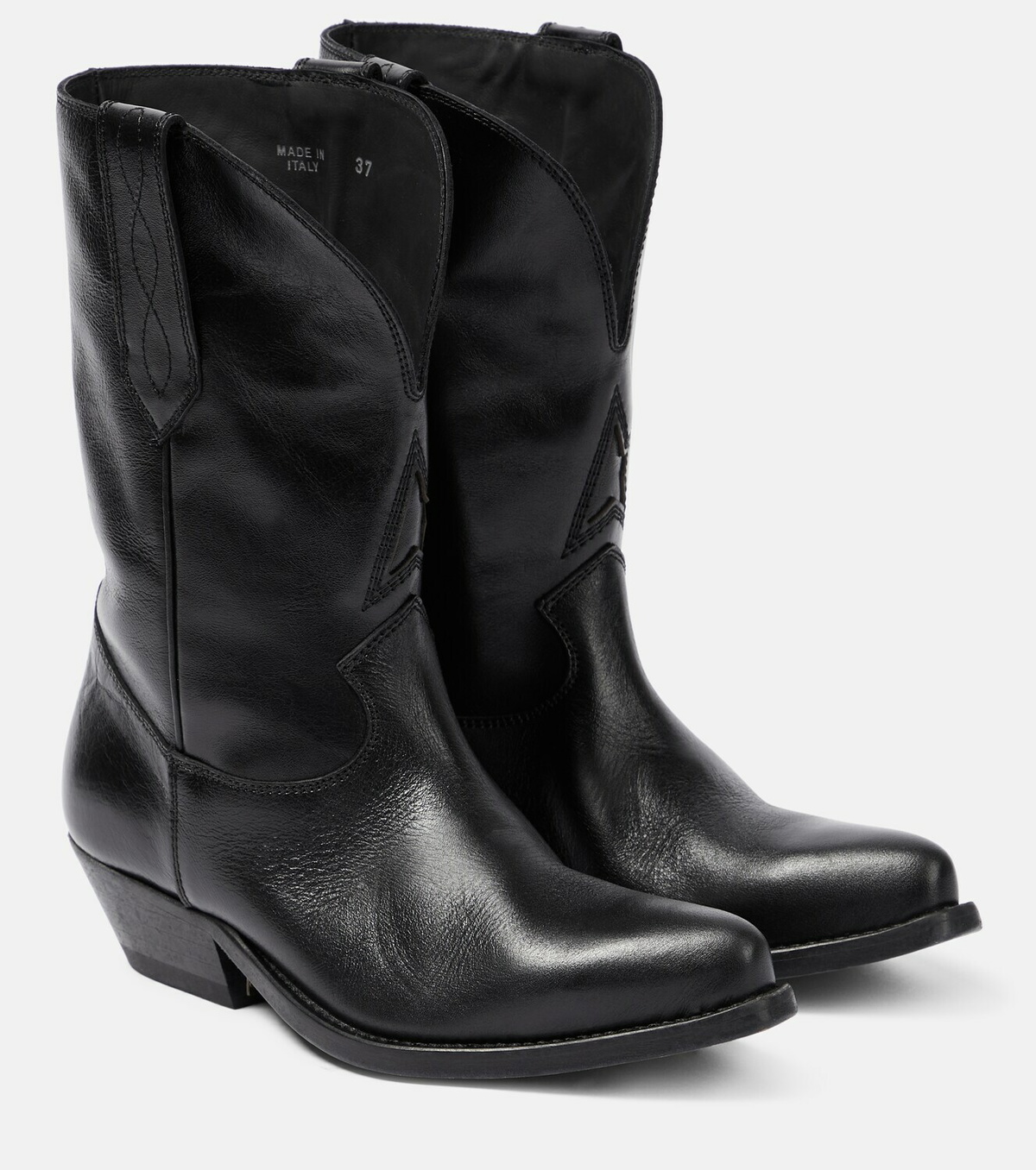 Golden Goose Leather cowboy boots