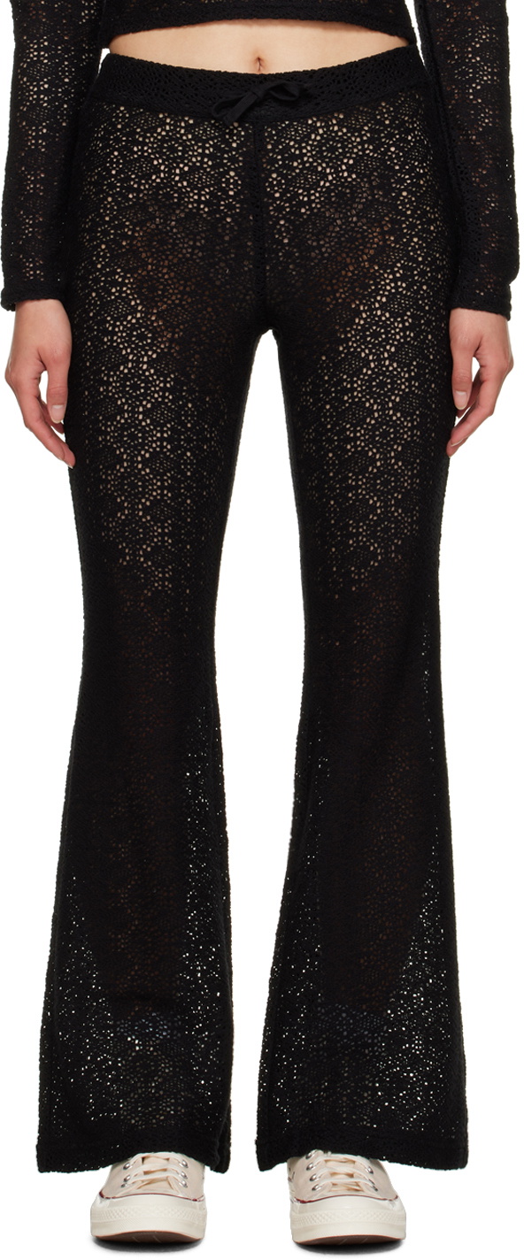 Saturdays NYC Black Rijka Lounge Pants
