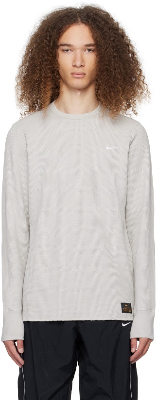 Photo: Nike Gray Heavyweight Long Sleeve T-Shirt