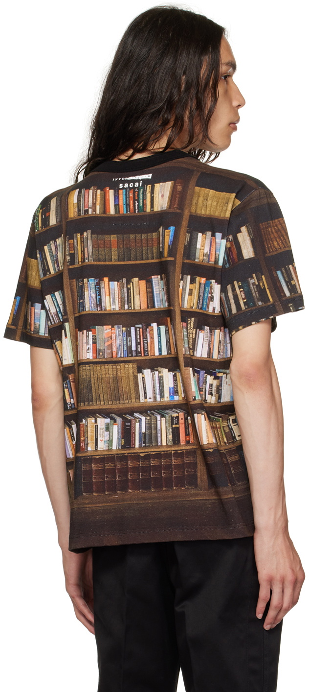 sacai Brown Interstellar T-Shirt Sacai
