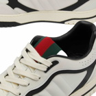Gucci Men's Re-Web Sneaker in White/Black