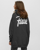 Patta Basic Washed Hooded Sweater Black - Womens - Hoodies