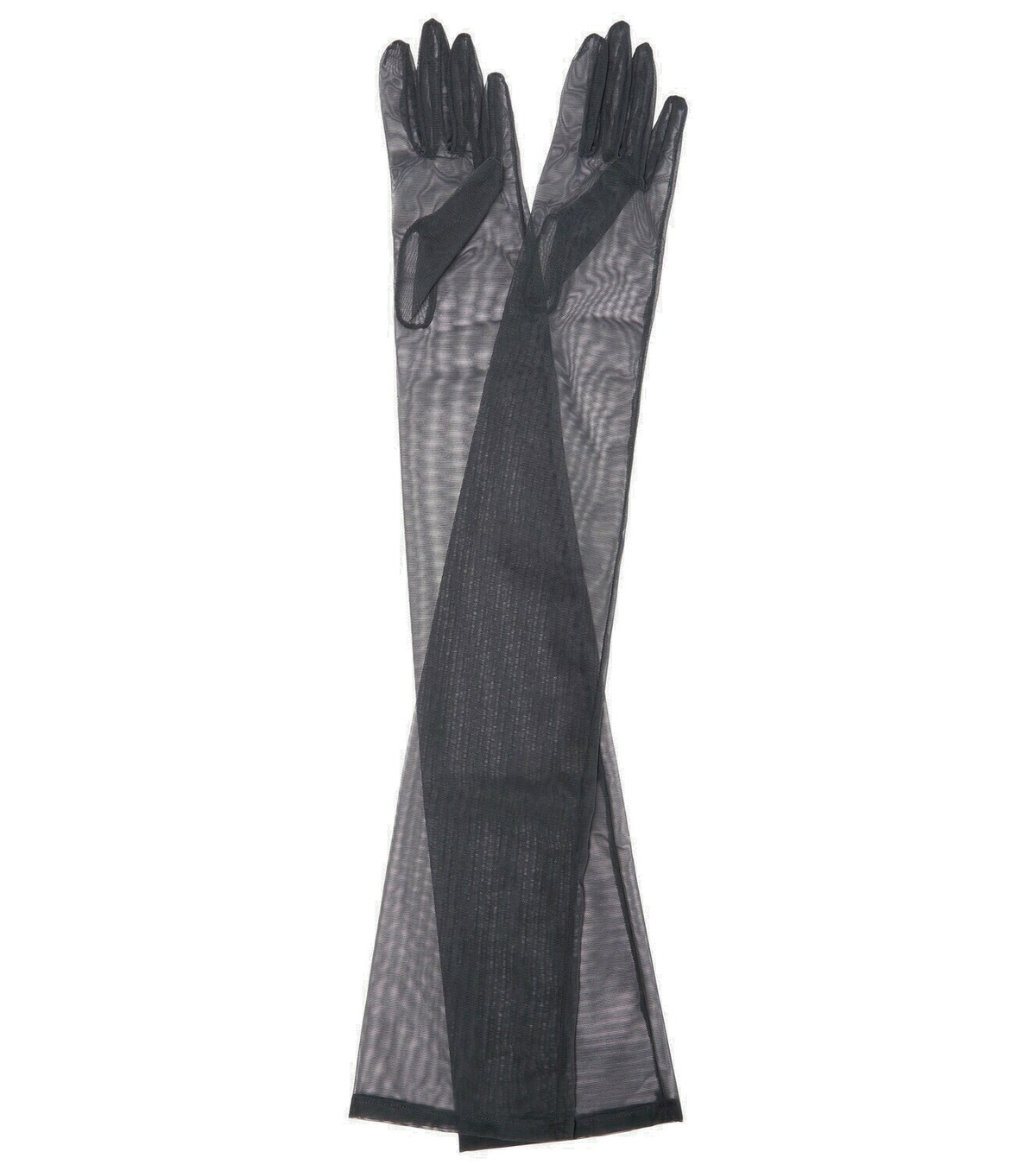 【関税&送料込】Dolce & Gabbana Gloves Black Dolce & Gabbana Black Kim Kardashian Edition Long Gloves