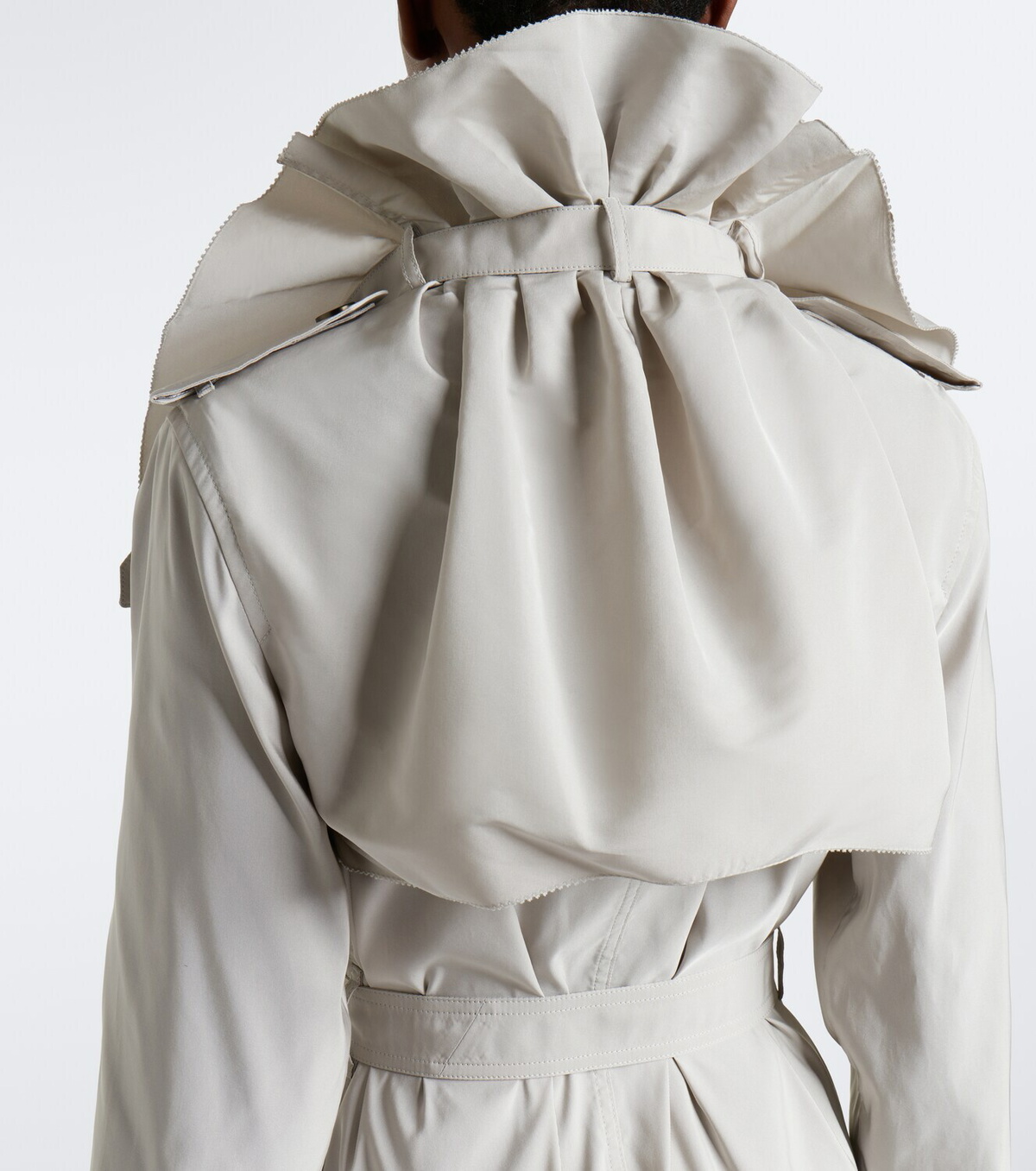 Burberry Ruffled trench coat