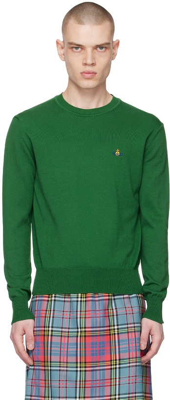 Photo: Vivienne Westwood Green Orb Sweater