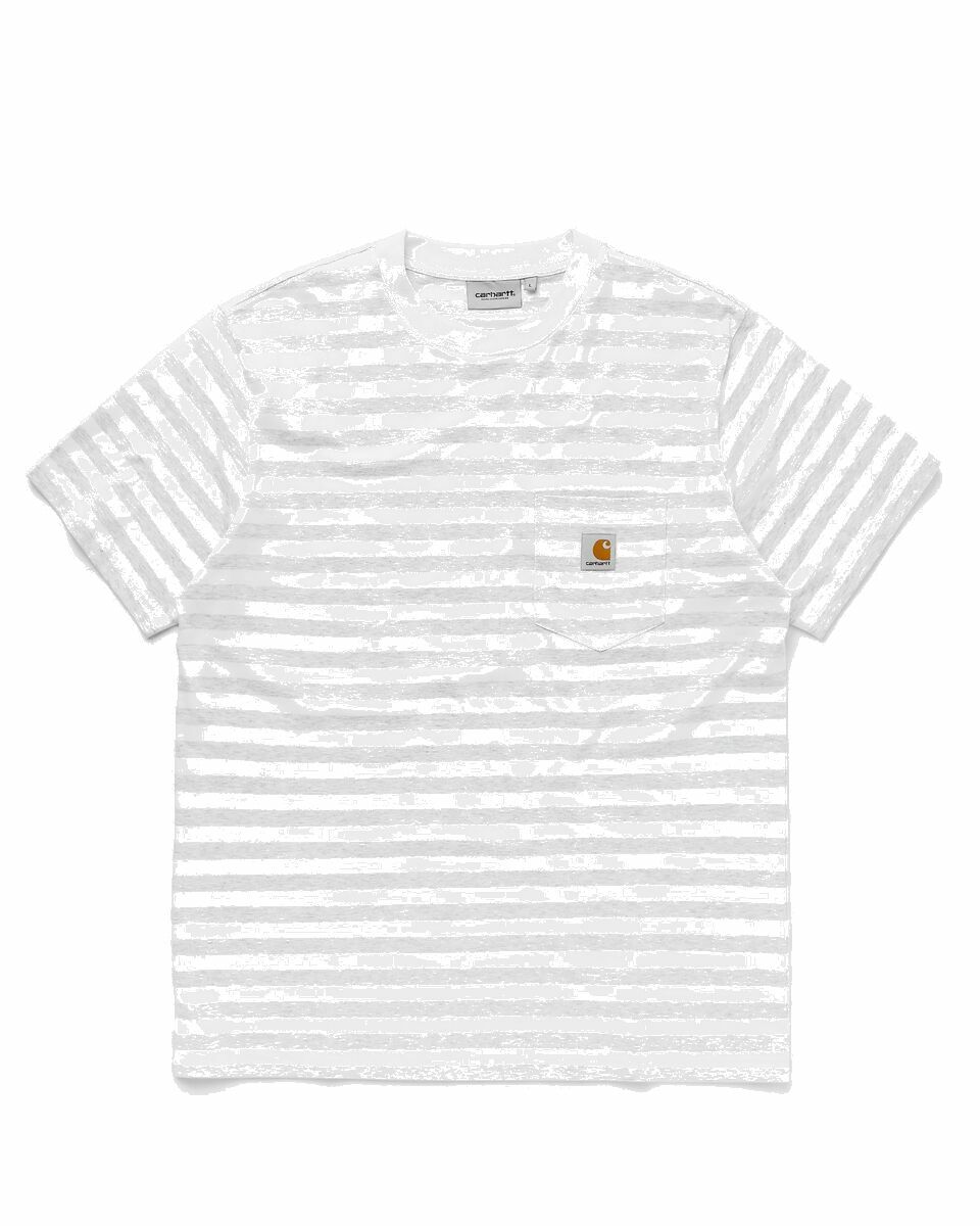 Photo: Carhartt Wip S/S Scotty Pocket Tee Grey - Mens - Shortsleeves