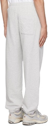 Sporty & Rich Gray Italic Sweatpants