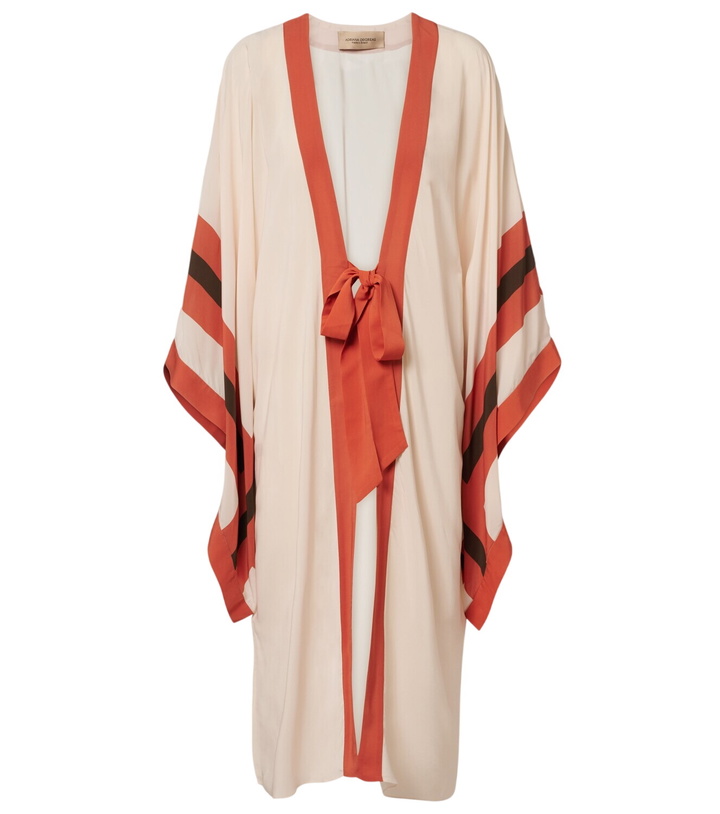 Photo: Adriana Degreas Striped kaftan