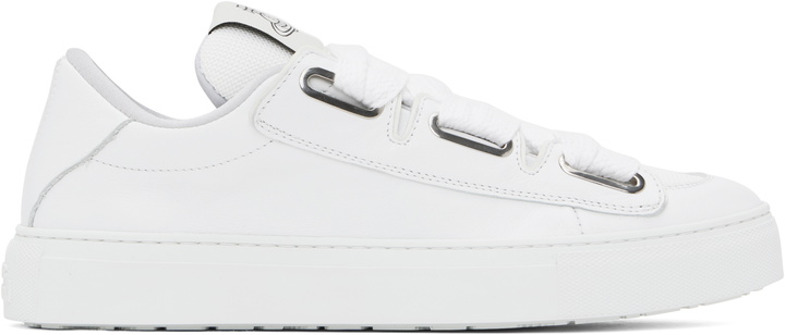 Photo: Vivienne Westwood White Rocket Trainer Sneakers