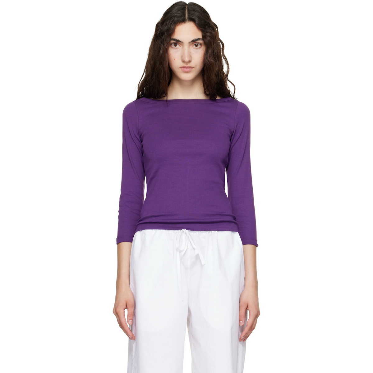 FLORE FLORE Purple Steffi T-shirt