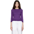 FLORE FLORE Purple Steffi T-shirt