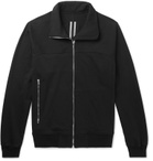 Rick Owens - Cotton-Jersey Track Jacket - Black