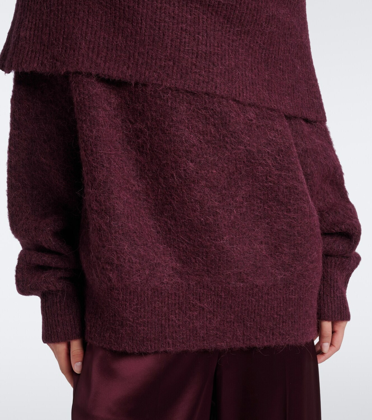 Joseph Bee alpaca and wool-blend sweater