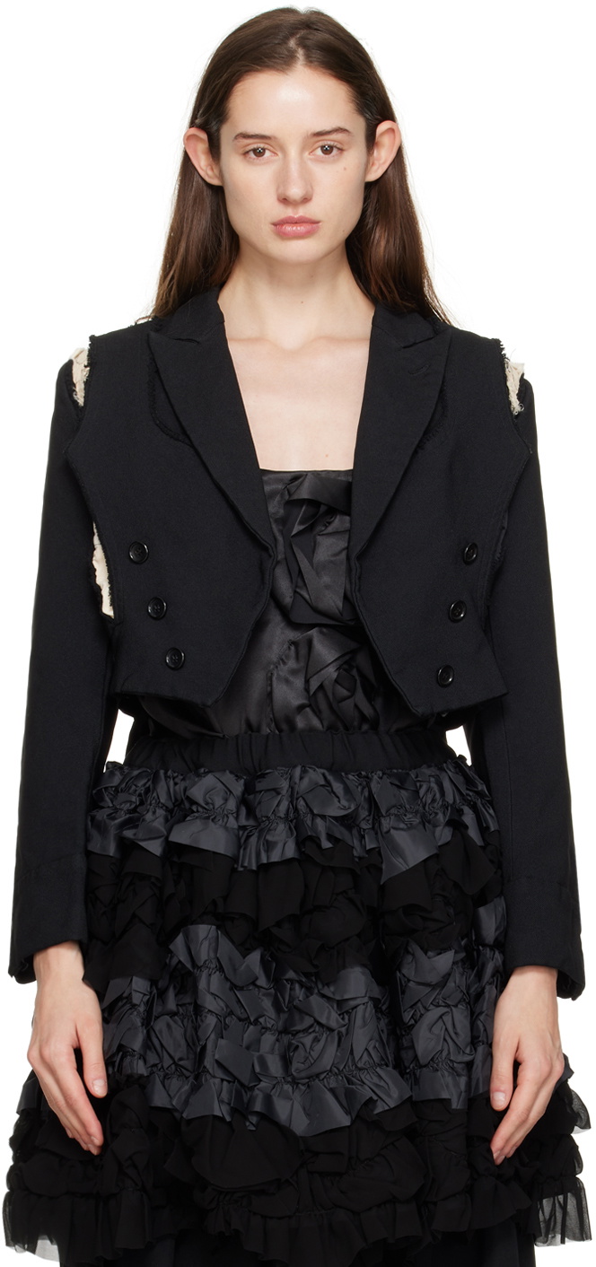 Comme des Garçons Comme des Garçons Black Layered Jacket