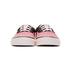 Vans Black and Pink Anaheim Factory Era 95 Dx Sneakers