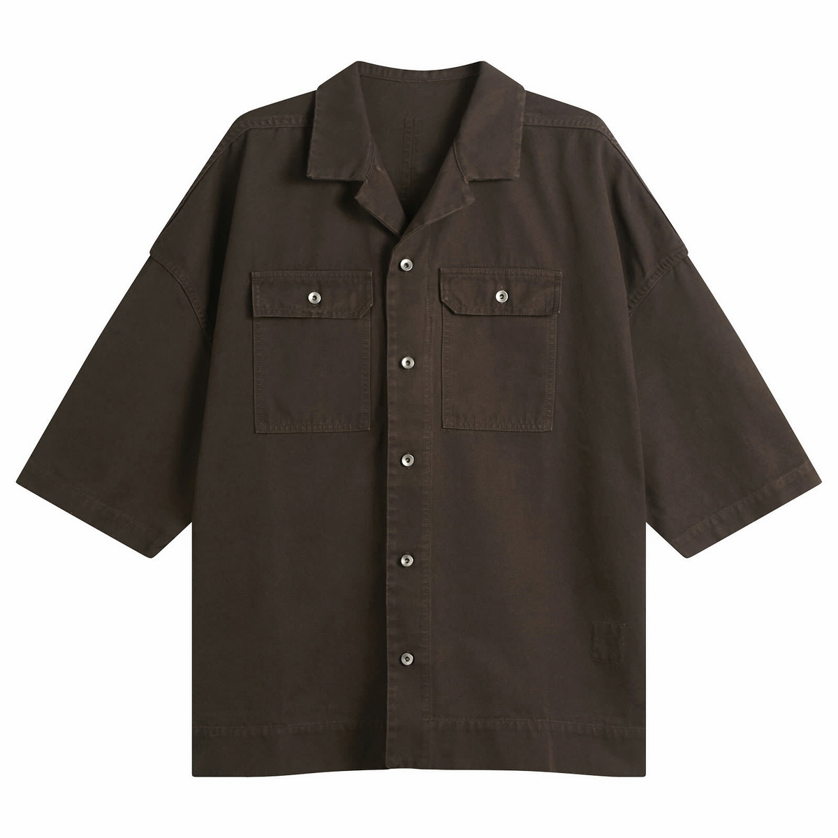 Rick Owens DRKSHDW Men's Magnum Tommy Shirt in Dark Dust Rick