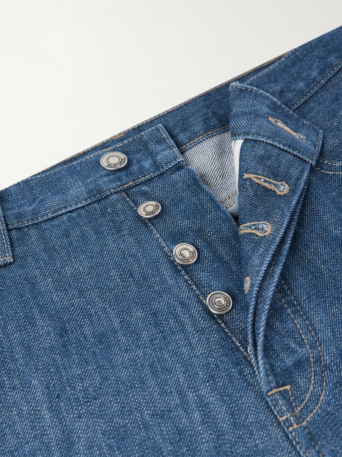 Loro Piana - Roan Slim-Leg Jeans - Blue
