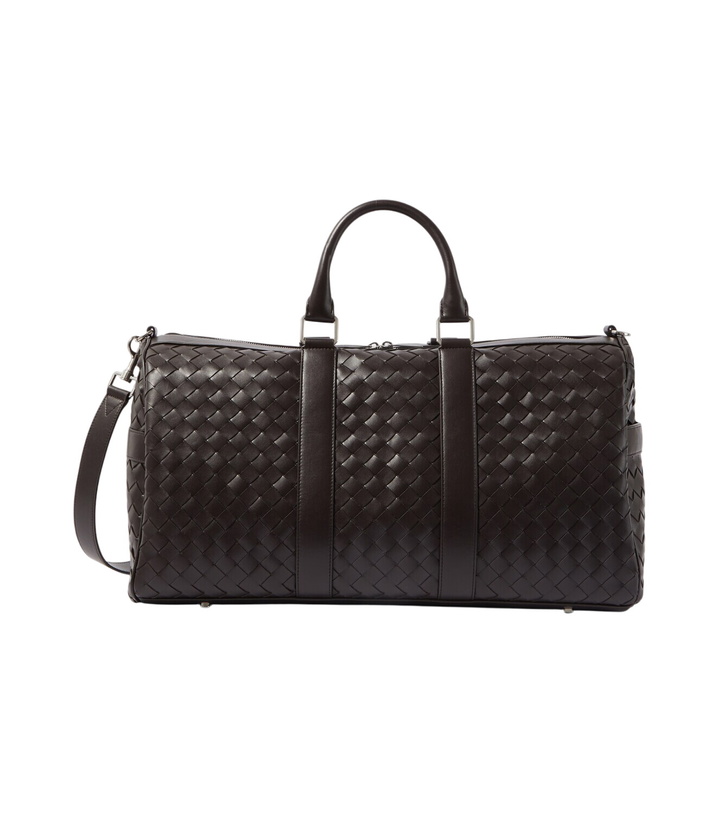 Photo: Bottega Veneta Intrecciato leather duffel bag