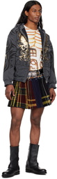 Chopova Lowena Multicolor Bulgarian Apron Mini Carabiner Skirt